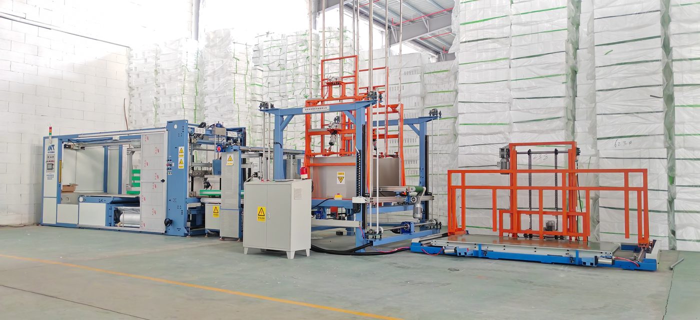 EPS Wrapping Machine for Shape Products