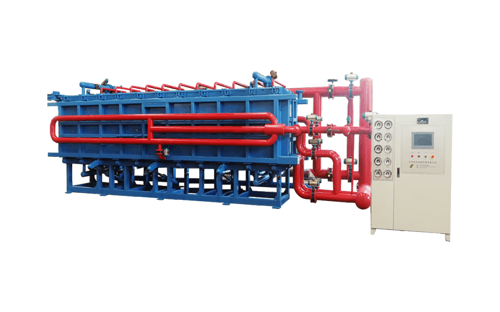 YouXin Horizontal EPS Block Molding Machine with single-side opening design