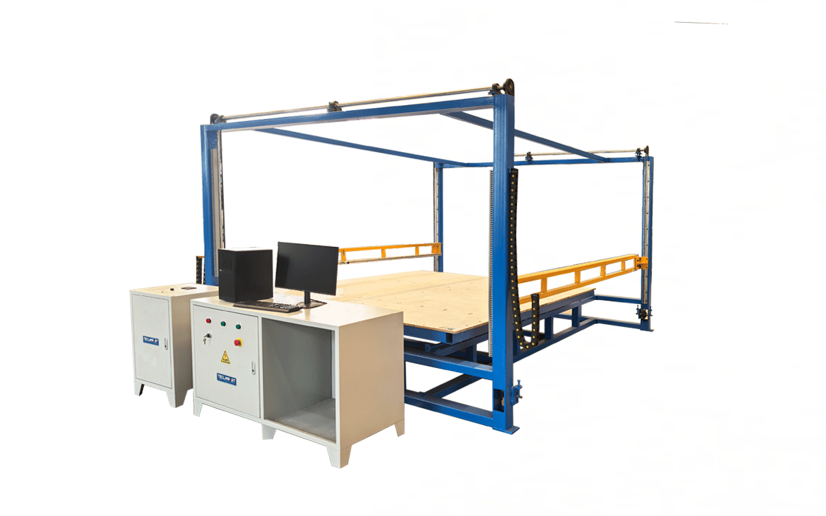 YouXin EPS CNC Cutting Machine cutting EPS decorative shapes