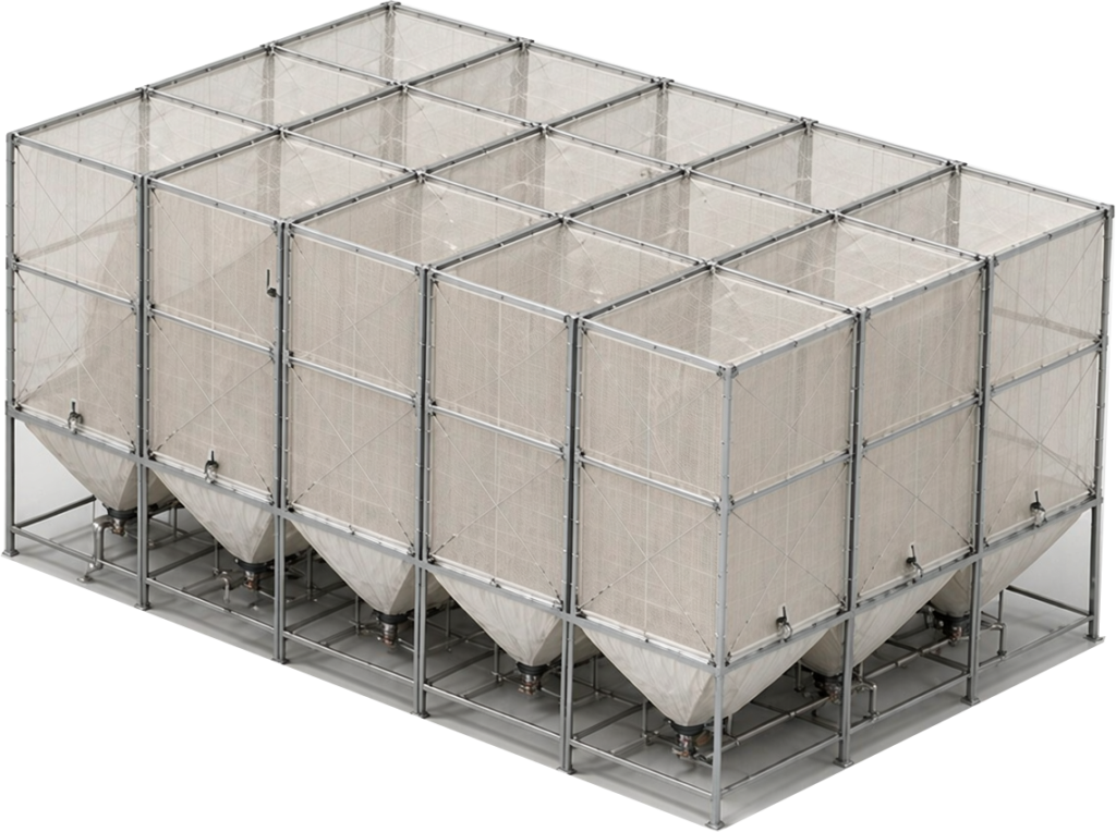 EPS silo system for expanded bead storage and ageing