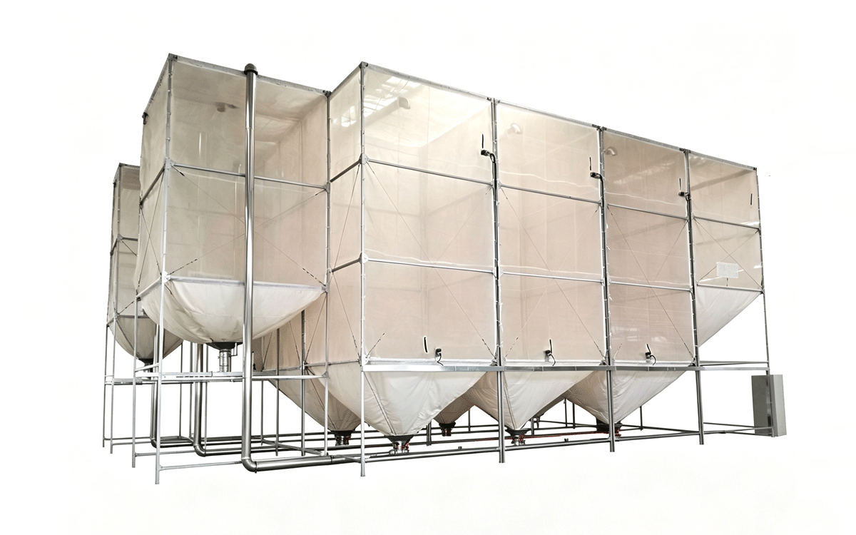 YouXin EPS silo system for ageing and storing expanded bead