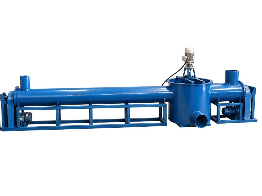 EPS Mixer Machine MI1200 with virgin and recycled bead silos